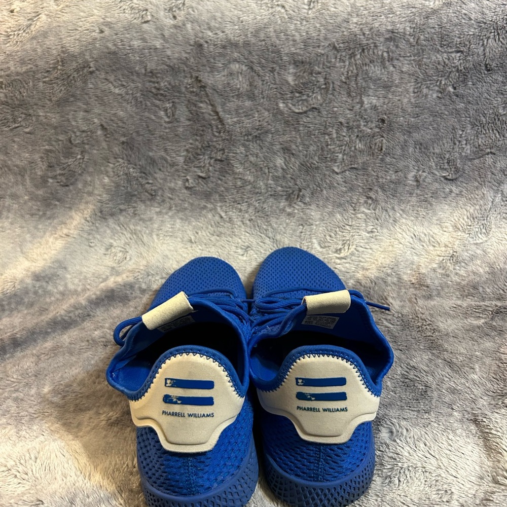 Adidas X Pharrell Tennis Solid Royal Blue Human Race Size 12 - Picture 4 of 8